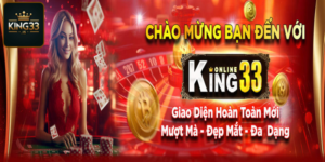 Giao diện chính của KING33